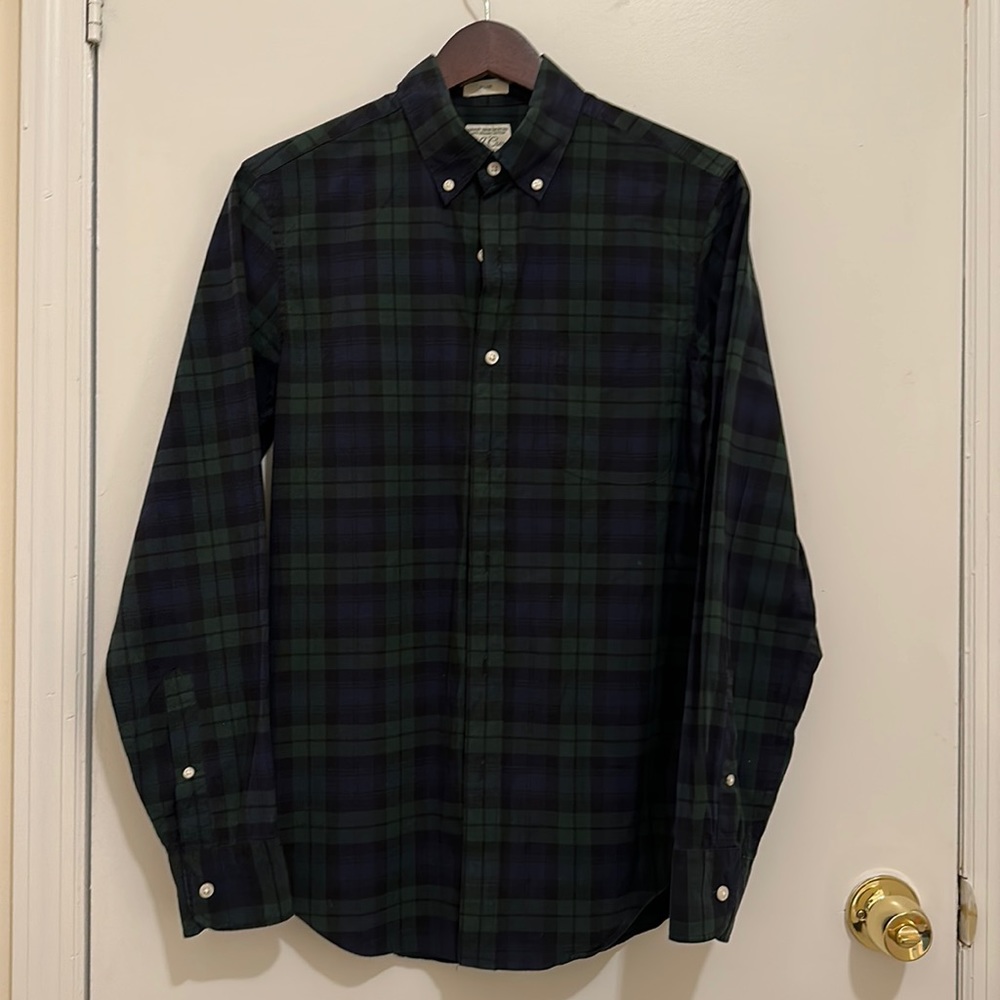 NWOT J Crew secret wash slim shirt - Picture 2 of 3